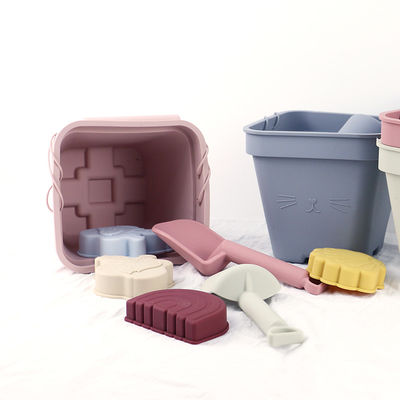 Grosir Bayi Silikon mainan ember Set mainan pantai