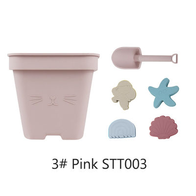 Grosir Bayi Silikon mainan ember Set mainan pantai