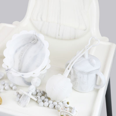 Grosir Bayi Geschirr Led Menyapih Silikon Bib Sendok Mangkuk Sendok Mangkuk Piring Silikon Makan Bayi Peralatan Makan Set Produk