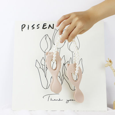 Baru Datang Bayi sendok Makanan Kelas Silikon sendok