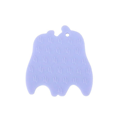 Baby Teether Silikon Pribadi Berwarna-warni Dengan Bentuk Dino Kuda Domba
