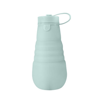 OEM ODM Silicone Water Bottle Soft Foldable 500Ml For Running