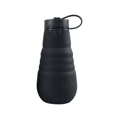 OEM ODM Silicone Water Bottle Soft Foldable 500Ml For Running