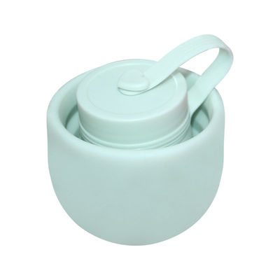 OEM ODM Silicone Water Bottle Soft Foldable 500Ml For Running
