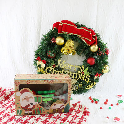 OEM Food Grade Baby Silicone Toys Ramah Lingkungan Untuk Penumpukan Pohon Natal