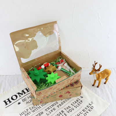 OEM Food Grade Baby Silicone Toys Ramah Lingkungan Untuk Penumpukan Pohon Natal