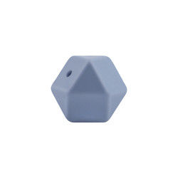 17mm Hexagon Silicone Teething Bead Eco Friendly Safety Kunyah Untuk Bayi Tumbuh Gigi