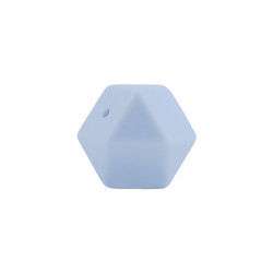 17mm Hexagon Silicone Teething Bead Eco Friendly Safety Kunyah Untuk Bayi Tumbuh Gigi