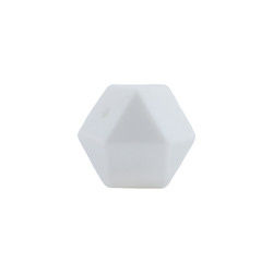 17mm Hexagon Silicone Teething Bead Eco Friendly Safety Kunyah Untuk Bayi Tumbuh Gigi