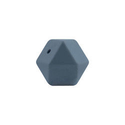 17mm Hexagon Silicone Teething Bead Eco Friendly Safety Kunyah Untuk Bayi Tumbuh Gigi