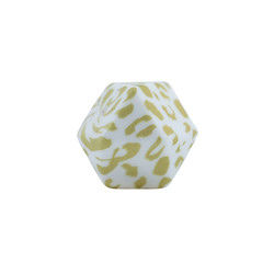 17mm Hexagon Silicone Teething Bead Eco Friendly Safety Kunyah Untuk Bayi Tumbuh Gigi