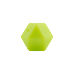 17mm Hexagon Silicone Teething Bead Eco Friendly Safety Kunyah Untuk Bayi Tumbuh Gigi