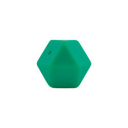 17mm Hexagon Silicone Teething Bead Eco Friendly Safety Kunyah Untuk Bayi Tumbuh Gigi