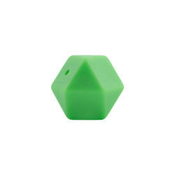 17mm Hexagon Silicone Teething Bead Eco Friendly Safety Kunyah Untuk Bayi Tumbuh Gigi