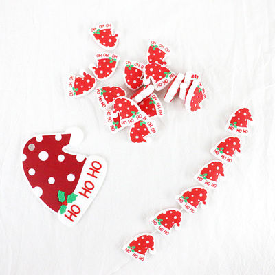 Topi Natal Silicone Teething Bead Kunyah BPA Gratis Untuk Bayi Bayi