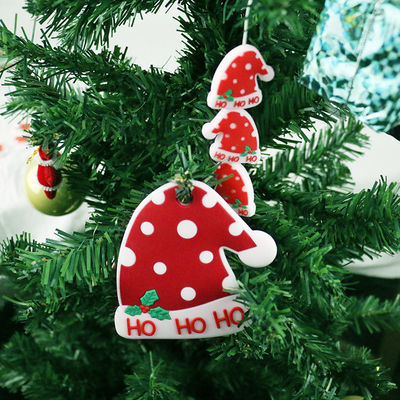 Topi Natal Silicone Teething Bead Kunyah BPA Gratis Untuk Bayi Bayi