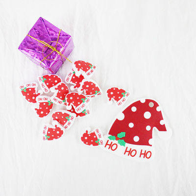 Topi Natal Silicone Teething Bead Kunyah BPA Gratis Untuk Bayi Bayi