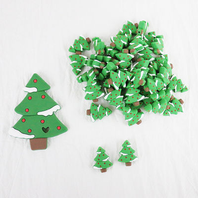 Topi Natal Silicone Teething Bead Kunyah BPA Gratis Untuk Bayi Bayi