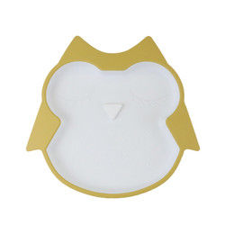 Bebas BPA Baby Silicone Feeding Plate Tahan Air Dengan Suction Bottom