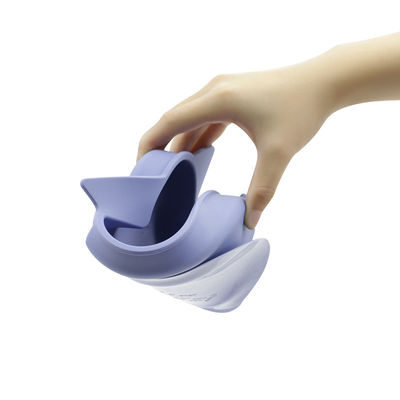 Owl Shape Silicone Baby Suction Plate Non Toxic Bebas BPA Dengan Warna Pantone
