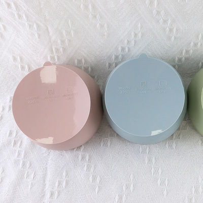 Set Mangkuk Makanan Bayi Kustom BPA Gratis, Food Grade Suction Baby Silicone Bowl