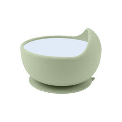 Set Mangkuk Makanan Bayi Kustom BPA Gratis, Food Grade Suction Baby Silicone Bowl