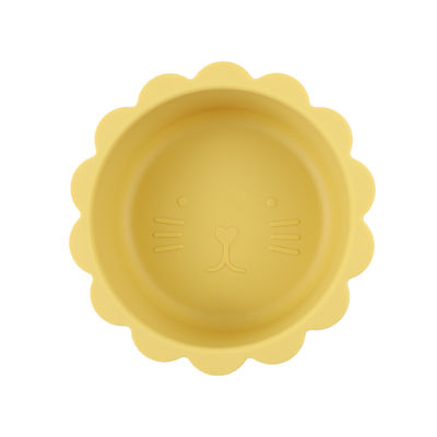 Suction Silicone Bowl Set Bebas BPA PVC Free Untuk Unisex Bayi Anak