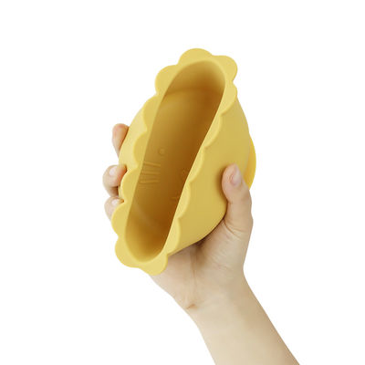 Suction Silicone Bowl Set Bebas BPA PVC Free Untuk Unisex Bayi Anak