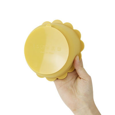 Suction Silicone Bowl Set Bebas BPA PVC Free Untuk Unisex Bayi Anak
