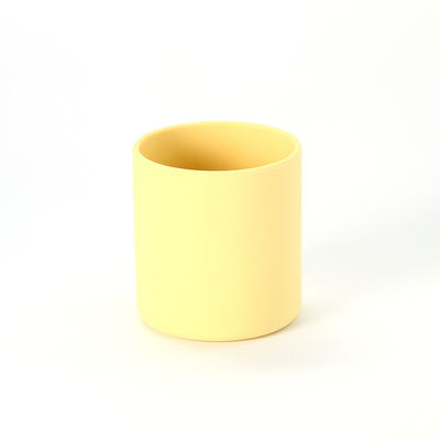 Spill Proof Silicone Kids Cup Bebas BPA Tidak Beracun Untuk Pelatihan Bayi