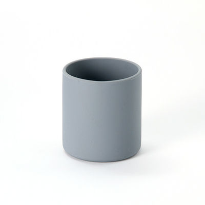 Spill Proof Silicone Kids Cup Bebas BPA Tidak Beracun Untuk Pelatihan Bayi