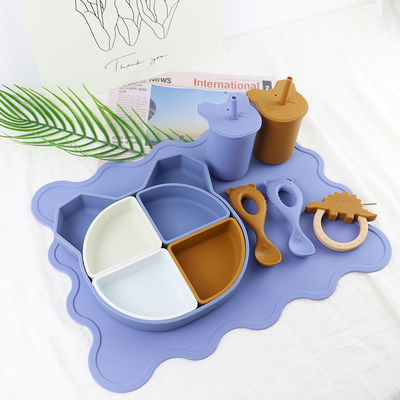 Leak Proof Soft Silicone Kids Cup Food Grade With Lid Straw OEM