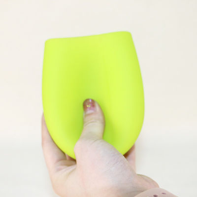 Panton Color Silicone Water Cup Bebas BPA No Handle No Lid Untuk Wine Beer