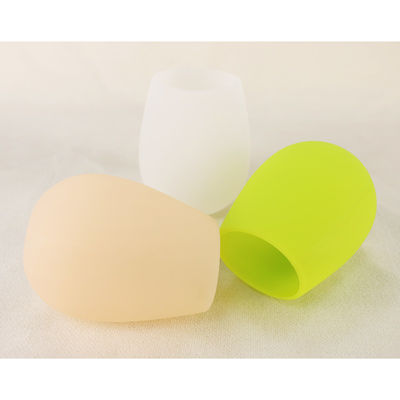 Panton Color Silicone Water Cup Bebas BPA No Handle No Lid Untuk Wine Beer