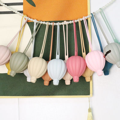 Bebas BPA Safe Silicone Pacifier Case Holder Hot Air Balloon Shape pacifier pouch