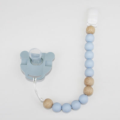Food Grade Silicone Baby Pacifier Chain Dengan Bentuk Panda Hewan Lucu