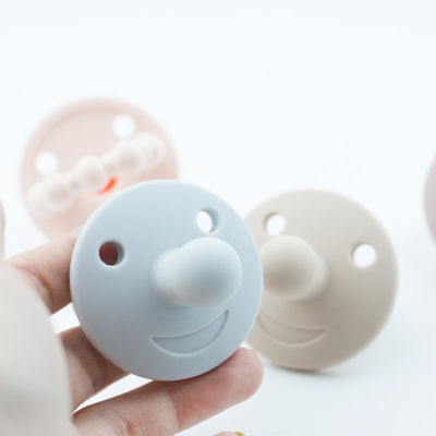 Cat Kitty Shape Silicone Pacifier Case pouch holder Untuk Dot Bayi Balita Tumbuh Gigi