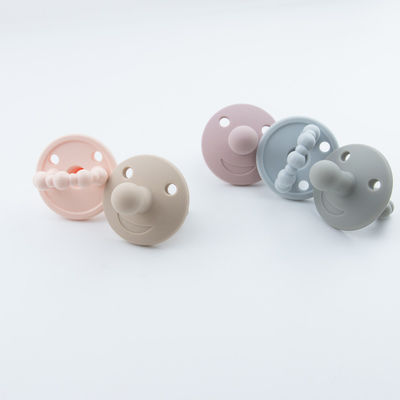 Cat Kitty Shape Silicone Pacifier Case pouch holder Untuk Dot Bayi Balita Tumbuh Gigi