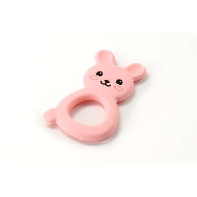 Cincin Teether Silikon Montessori, Mainan Gigi Silikon Untuk Anak Bayi Baru Lahir
