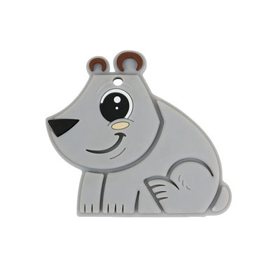 Bear Food Grade Silicone Baby Teether Bebas BPA Ramah Lingkungan
