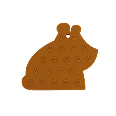 Bear Food Grade Silicone Baby Teether Bebas BPA Ramah Lingkungan