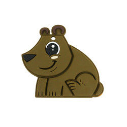 Bear Food Grade Silicone Baby Teether Bebas BPA Ramah Lingkungan