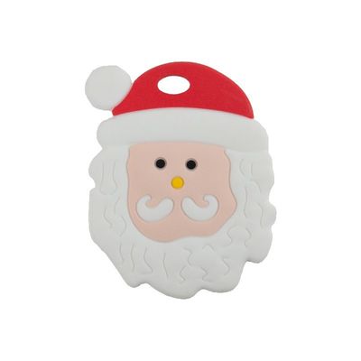Teether Silicone Kustom Berwarna-warni, Teether Manusia Gingerbread Ramah Lingkungan Untuk Bayi