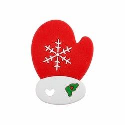 Teether Silicone Kustom Berwarna-warni, Teether Manusia Gingerbread Ramah Lingkungan Untuk Bayi