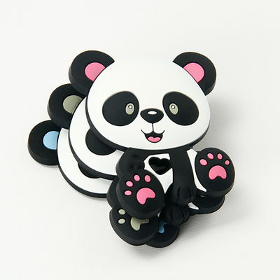 Animal Cat Kitten Silicone Baby Teether BPA Gratis Untuk Tumbuh Gigi Balita