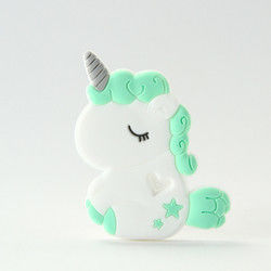 Animal Cat Kitten Silicone Baby Teether BPA Gratis Untuk Tumbuh Gigi Balita