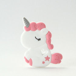 Animal Cat Kitten Silicone Baby Teether BPA Gratis Untuk Tumbuh Gigi Balita