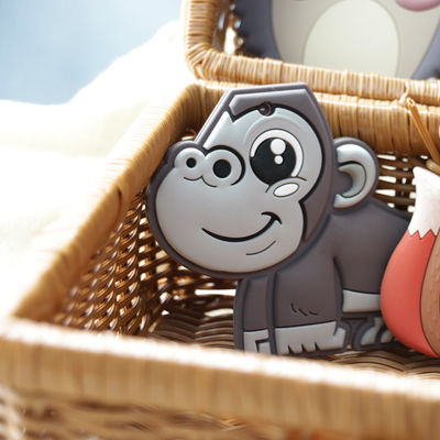 Soft Animal Baby Teether Bahan Silikon Food Grade Untuk Balita
