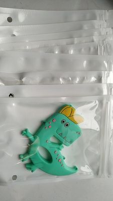 Baby Silicone Teethers Kunyah Food Grade, Mainan Silikon Tumbuh Gigi Tidak Beracun