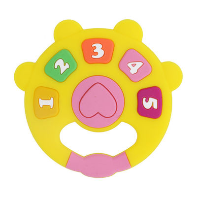 Food Grade Safe Silicone Baby Teether Ramah Lingkungan Untuk Balita